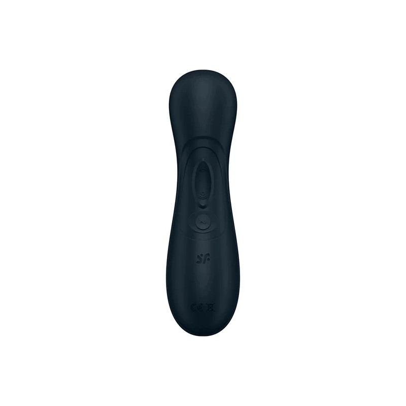 Satisfyer - Pro 2 Stymulator Z Aplikacją I Wymiennymi Końcówkami Czarny